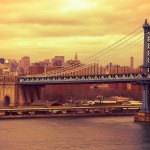 New-York Manhattan Pont de Brooklyn